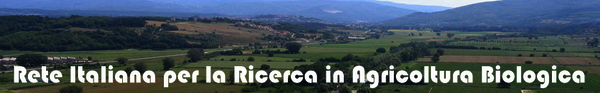 Picture from the homepage of the Italian Network for Research in Organic Agriculture RIRAB www.rirab.it