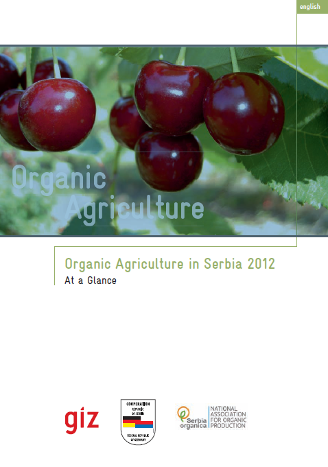 Cover "Organic Agriculture in Serbia 2012"
