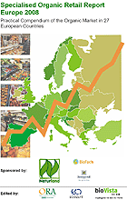 Cover Specialised Organic Retail Report Europe 2008